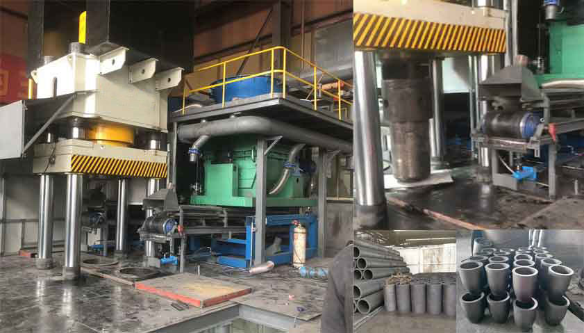 石墨坩堝/碳素坩堝成型液壓機（帶模具